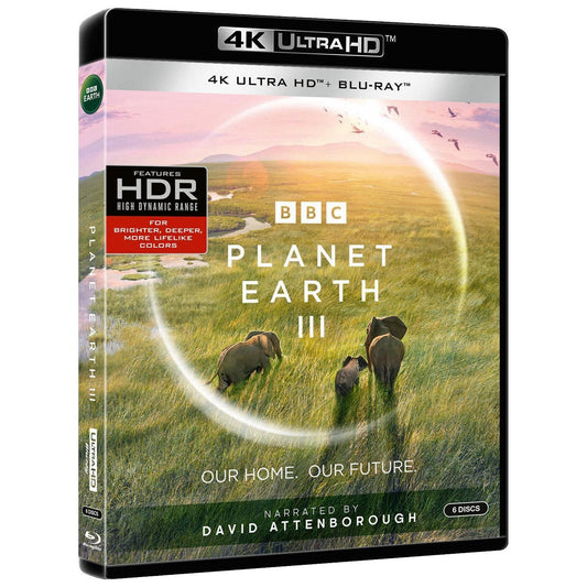 Планета Земля 3 (2023) (англ. язык) (4K UHD + Blu-ray)