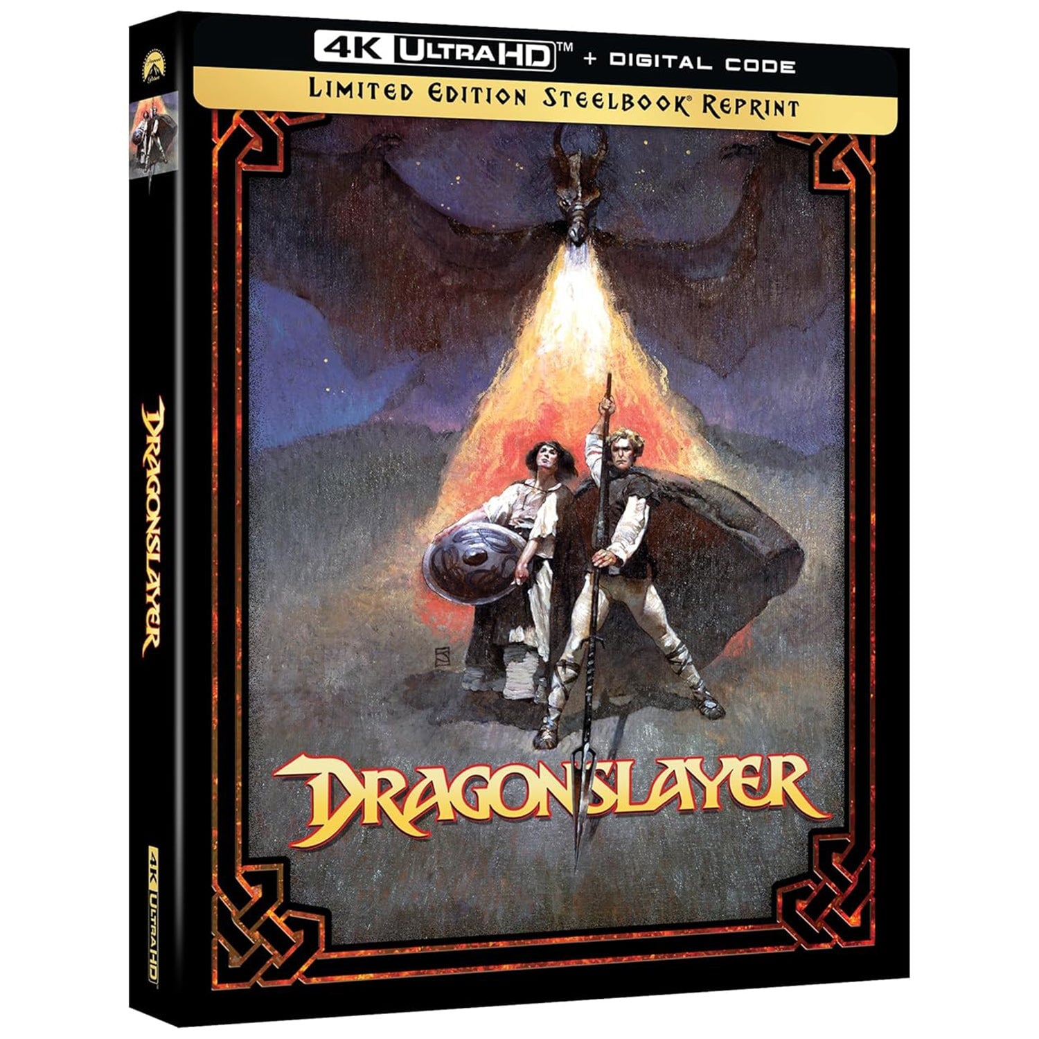 Победитель дракона (1981) (англ. язык) (4K UHD Blu-ray) Steelbook