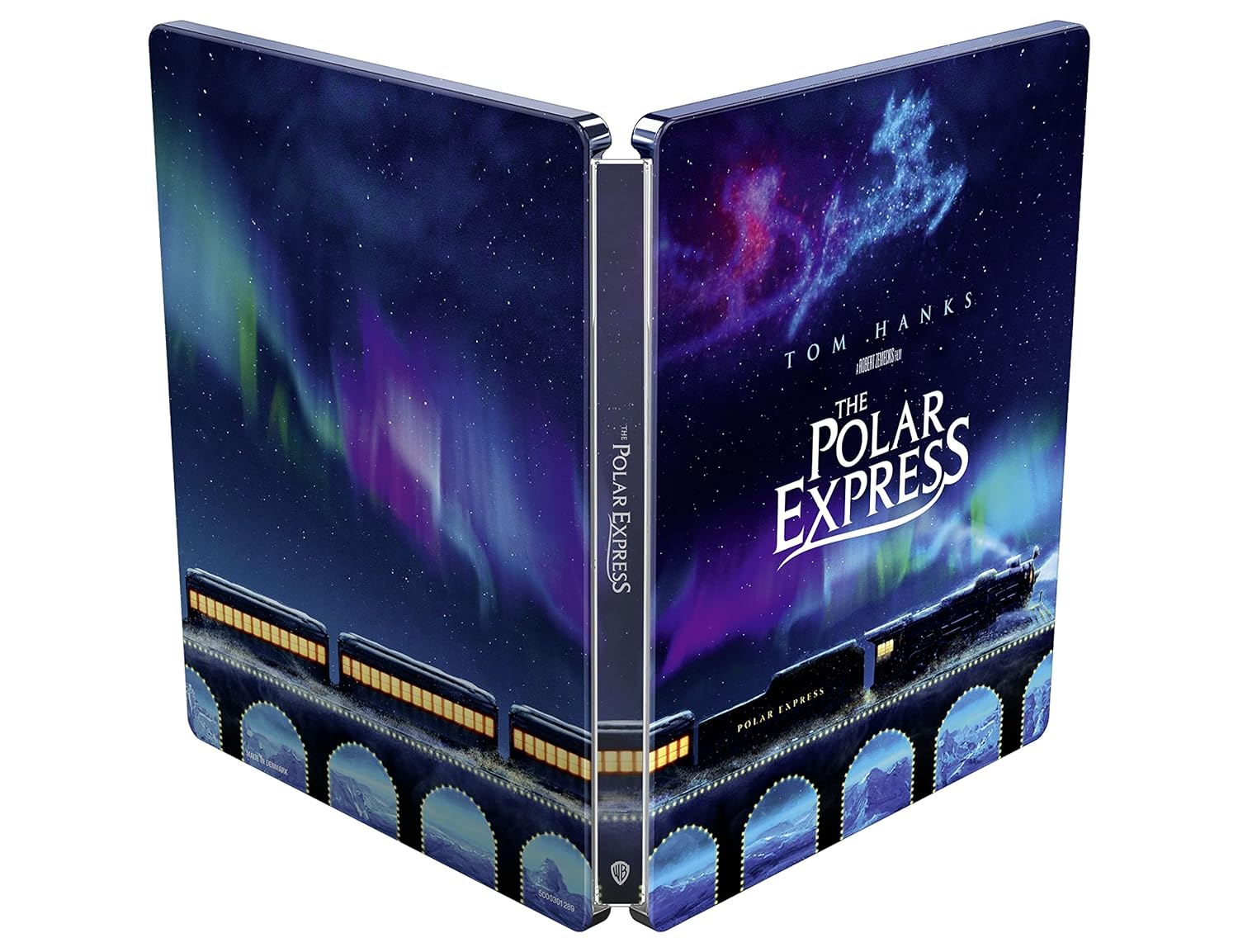 Полярный экспресс (англ. яз.) (4K UHD + Blu-ray) Steelbook (The Polar  Express)