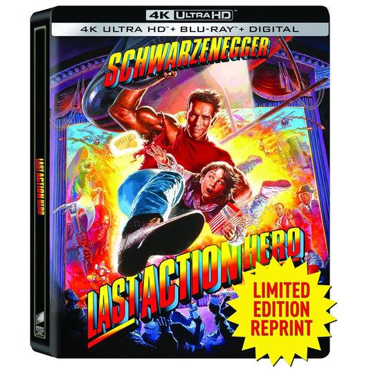 Последний киногерой (1993) (англ. язык) (4K UHD + Blu-ray) Steelbook