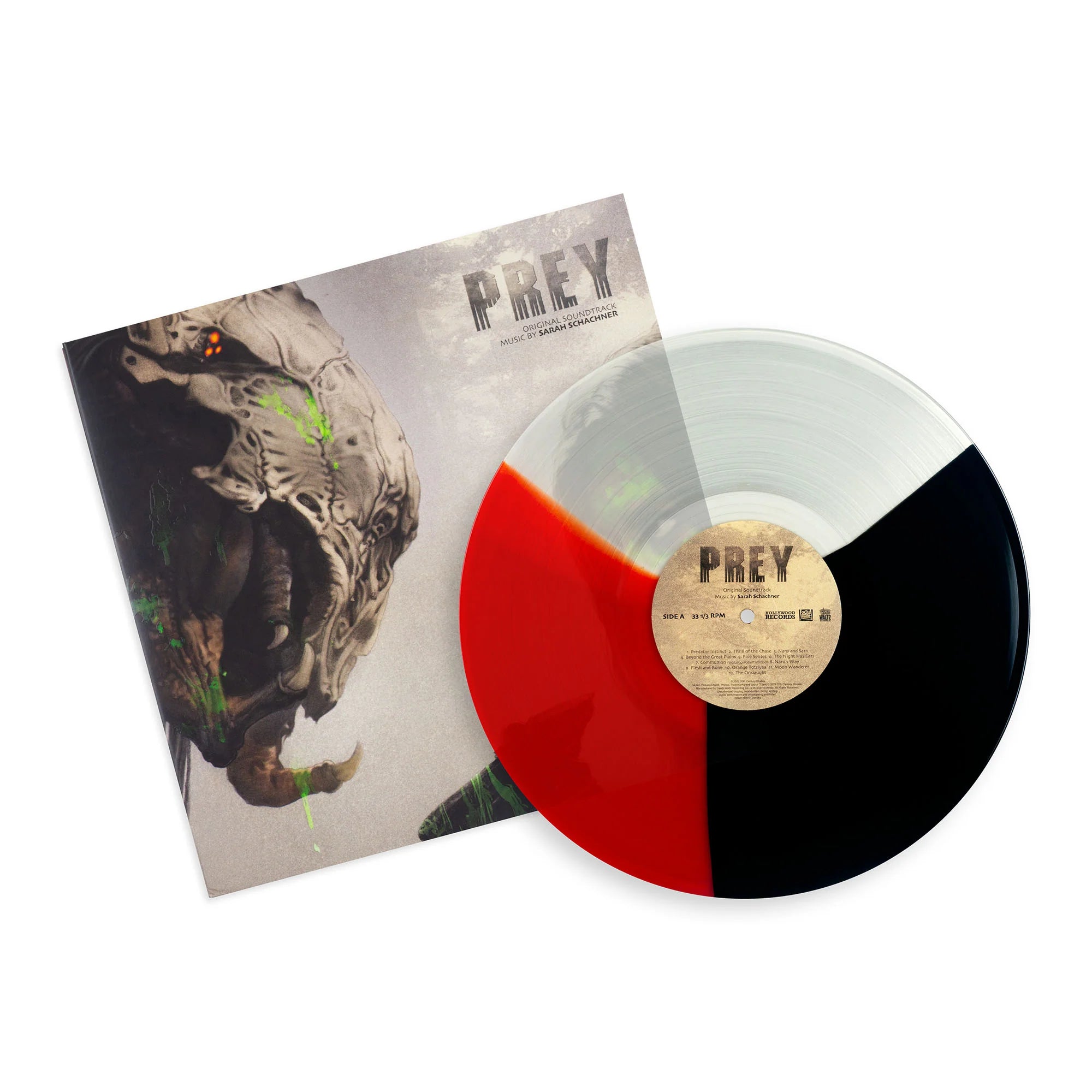 Prey (Original Motion Picture Soundtrack) (Laser Sights Tri-Color Vinyl LP)