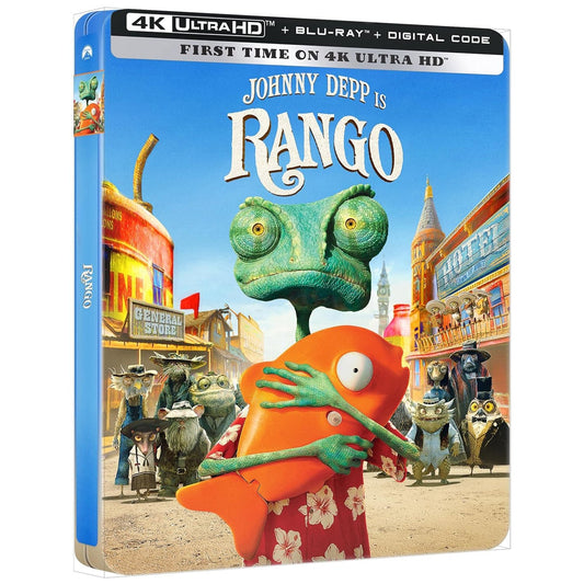 Ранго (2011) (англ. язык) (4K UHD + Blu-ray) Steelbook