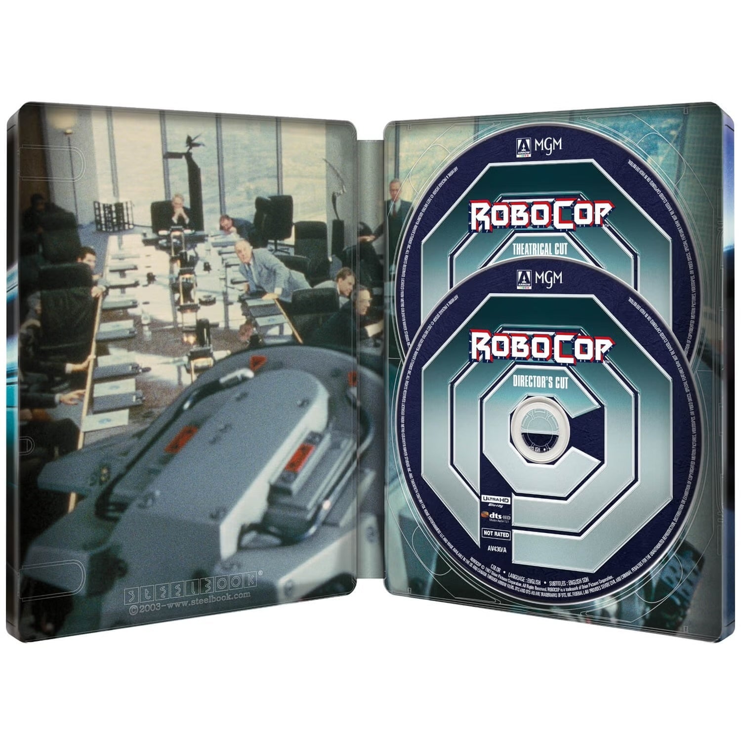 RoboCop (1987) (4K UHD Blu-ray) Steelbook