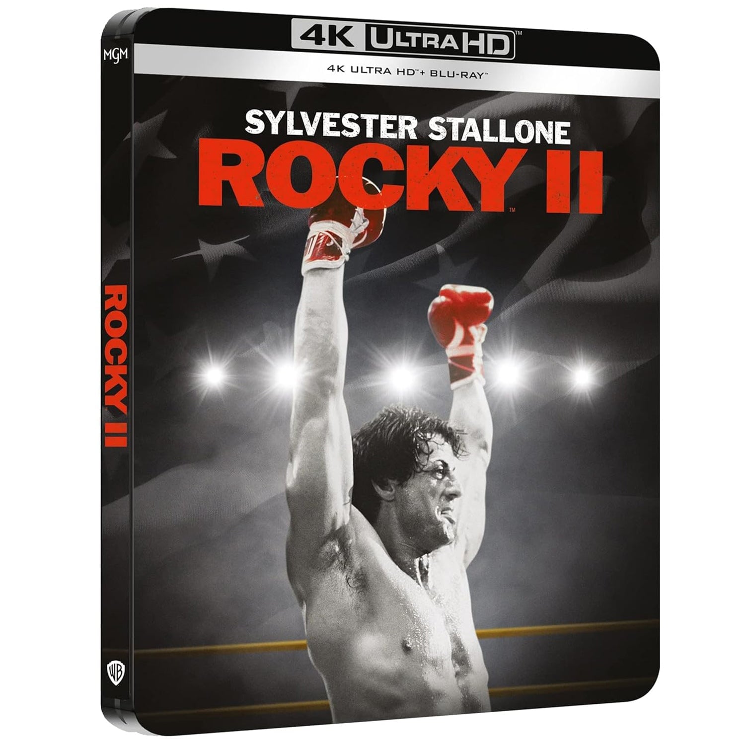 Рокки 2 (англ. язык) (4K UHD + Blu-ray) Steelbook