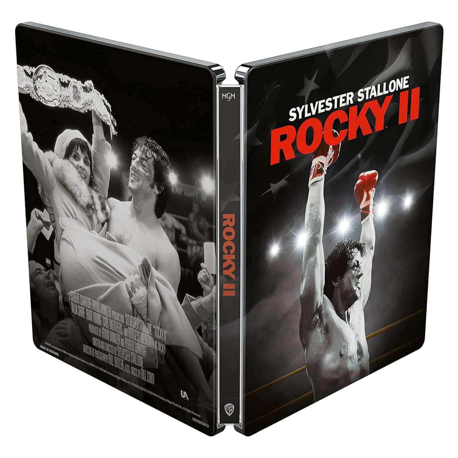 Рокки 2 (англ. язык) (4K UHD + Blu-ray) Steelbook