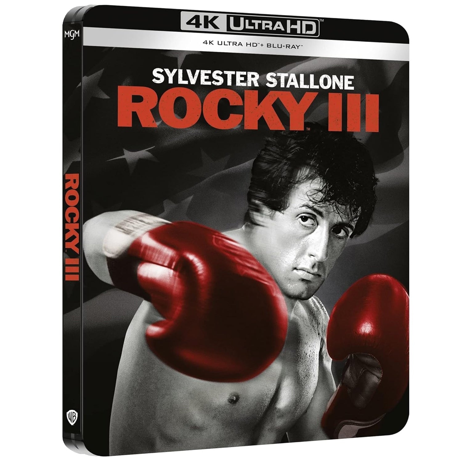 Рокки 3 (англ. язык) (4K UHD + Blu-ray) Steelbook