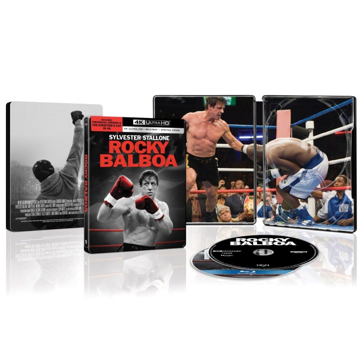 Рокки Бальбоа (2006) (англ. язык) (4K UHD + Blu-ray) Steelbook (Rocky  Balboa)