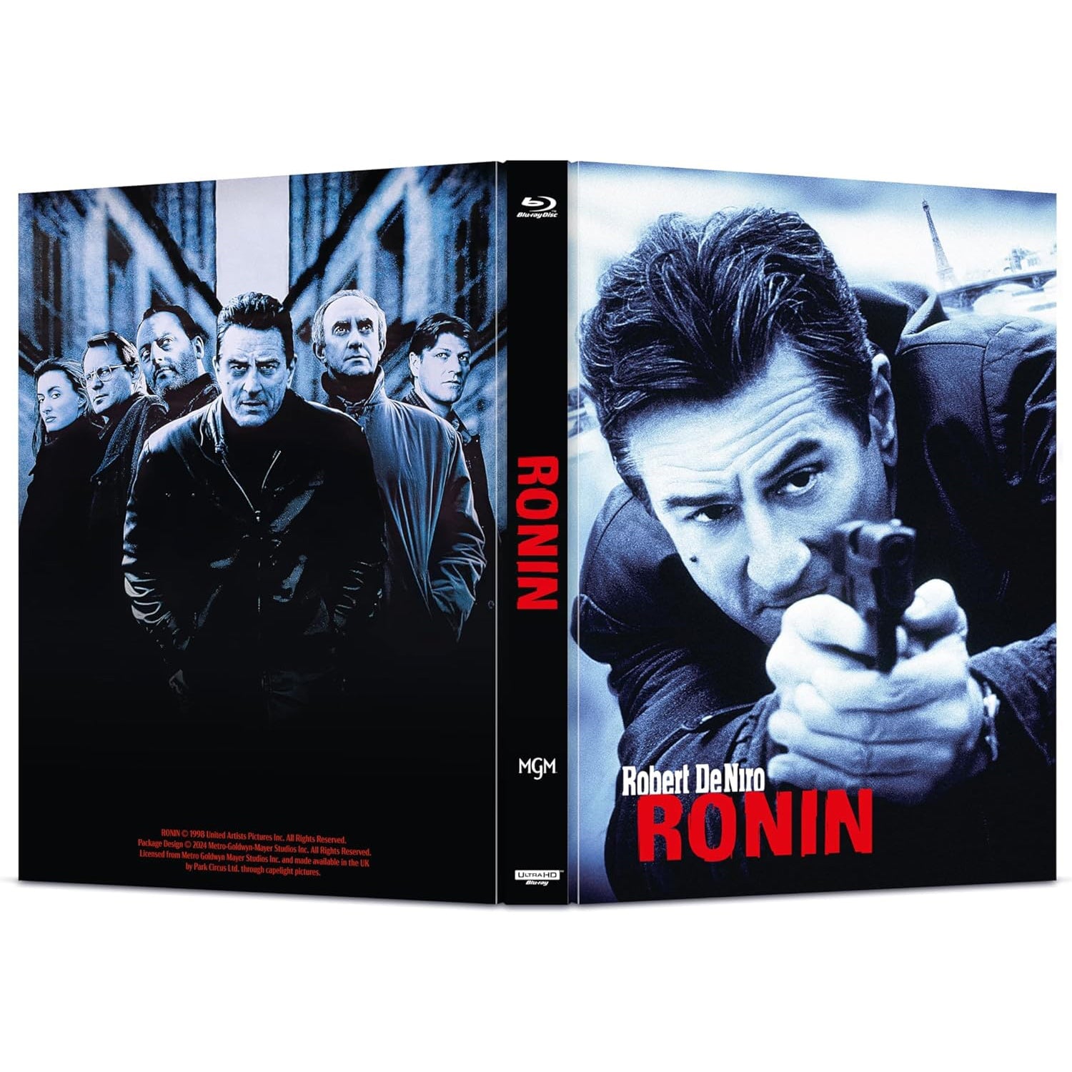 Ронин (1998) (англ. язык) (4K UHD + Blu-ray + Bonus Blu-ray) Mediabook