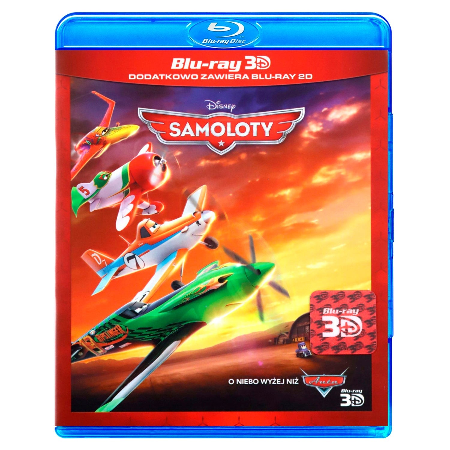 Самолеты 3D + 2D (2 Blu-ray)