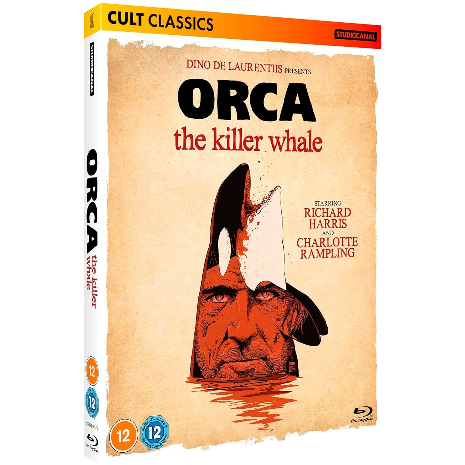 Смерть среди айсбергов (1977) (англ. язык) (Blu-ray) [Cult Classics] (Orca:  The Killer Whale)