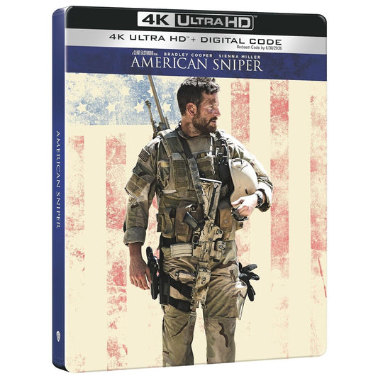 Снайпер (2014) (англ. язык) (4K UHD Blu-ray) Steelbook