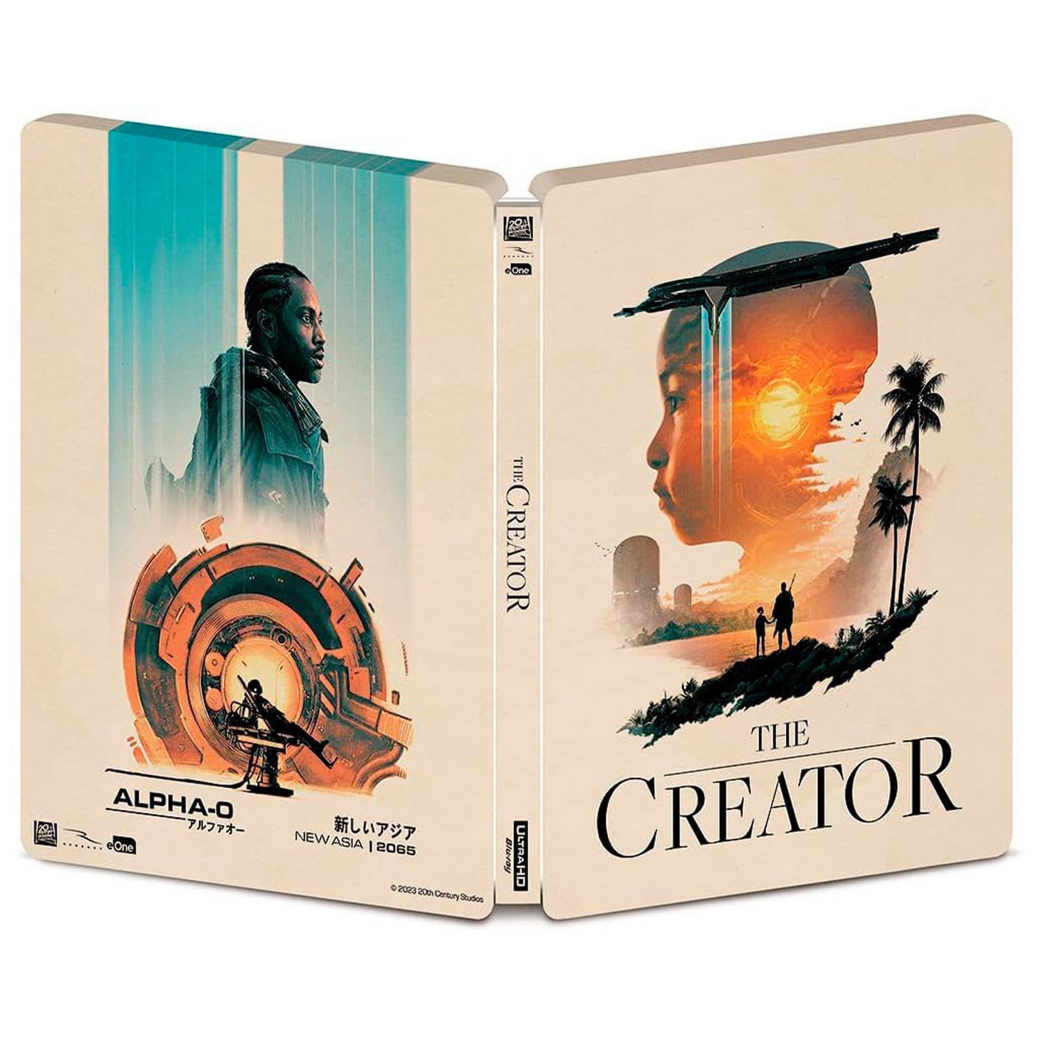 The Creator (2023) (4K UHD + Blu-ray) Steelbook