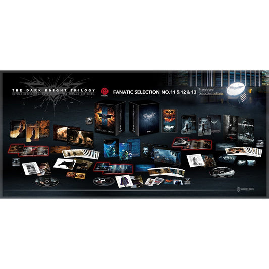 Темный рыцарь: Трилогия (4K UHD Blu-ray) Fanatic Selection Limited Edition SteelBook Boxset