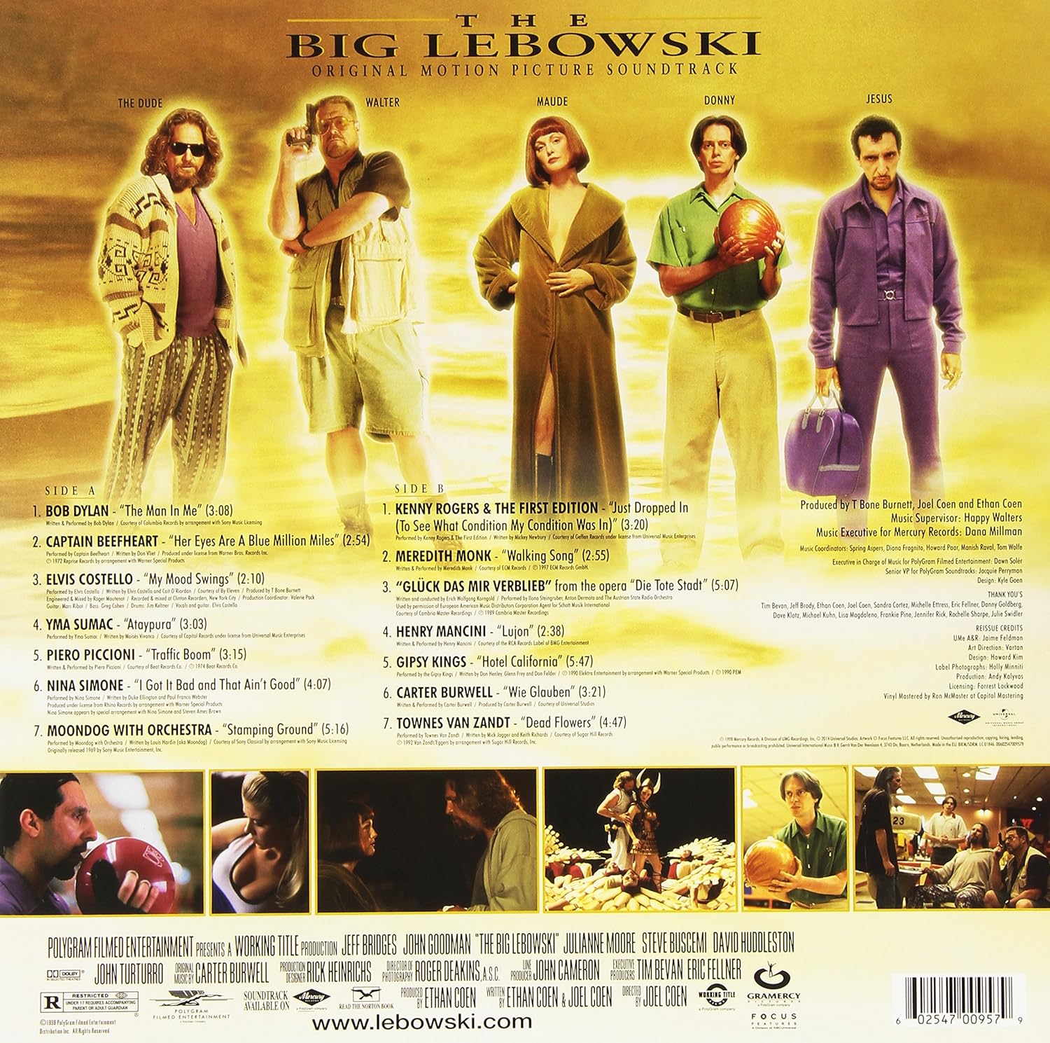 The Big Lebowski (Original Motion Picture Soundtrack) (Vinyl LP)