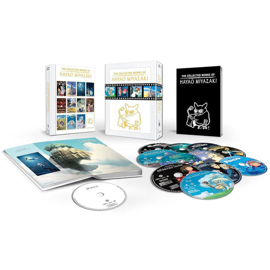The Collected Works of Hayao Miyazaki (1979-2013) (англ. язык) (12 Blu-ray)