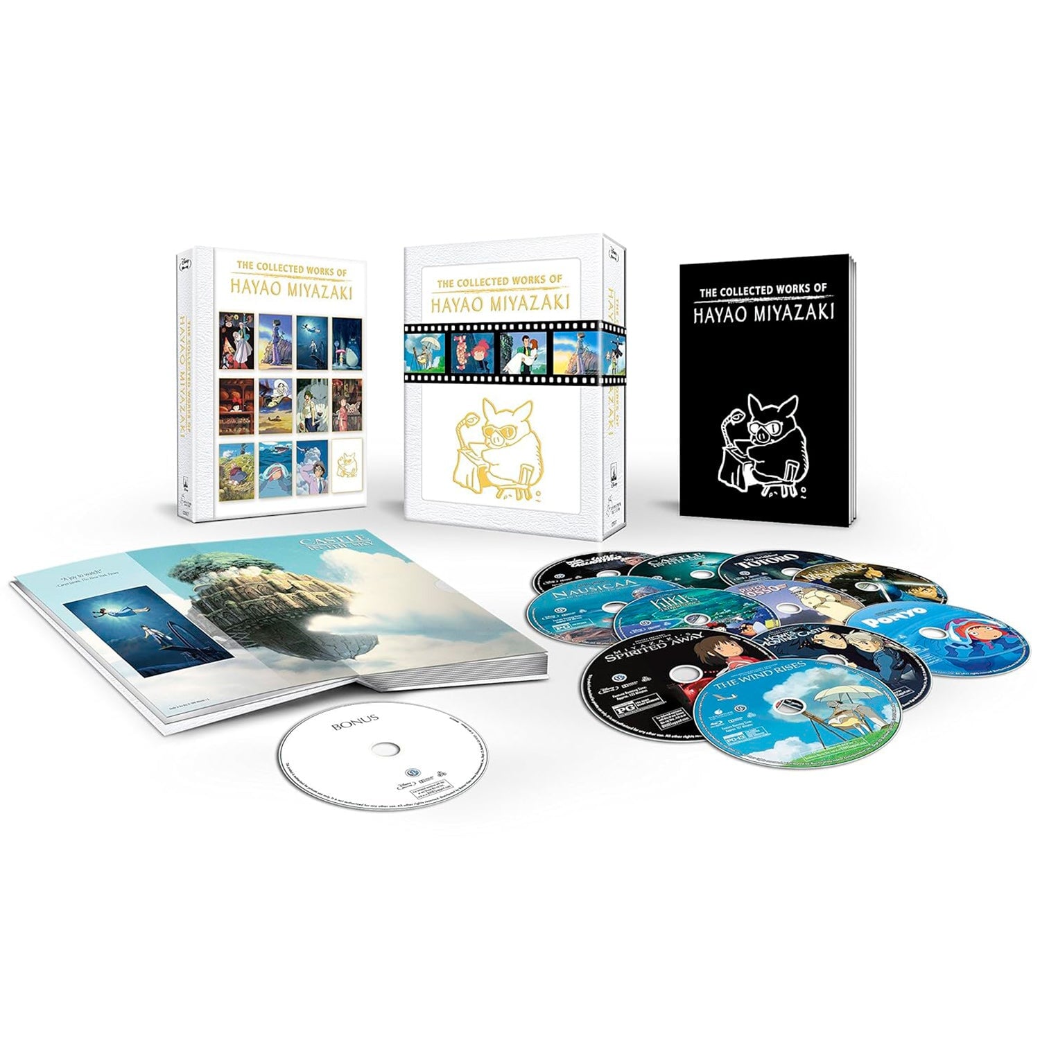 The Collected Works of Hayao Miyazaki (1979-2013) (англ. язык) (12 Blu-ray)