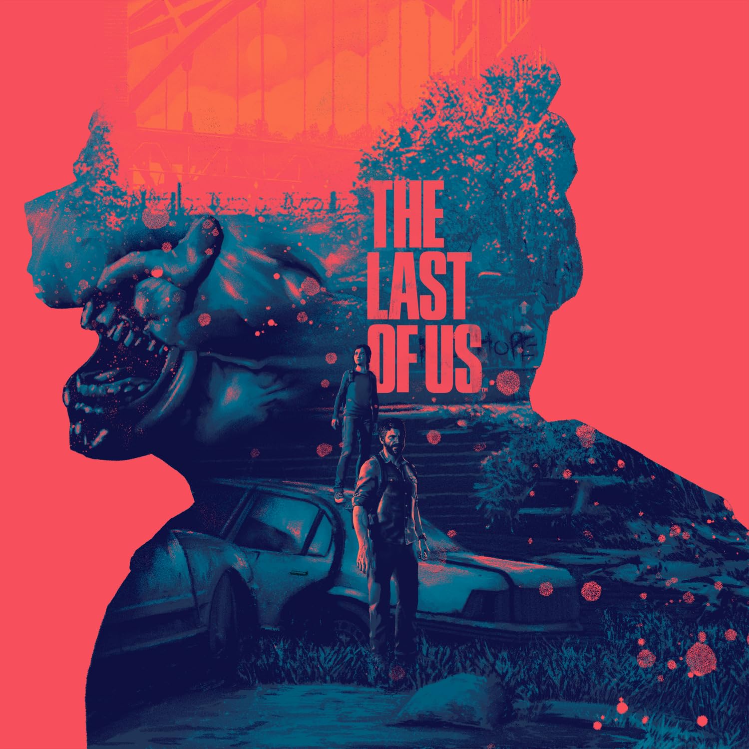 The Last of Us (Video Game Soundtrack) [10th Anniversary] (Solid Color Red and Blue Vinyl Box Set 4LP)