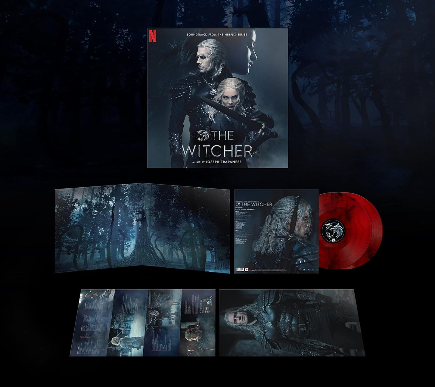 The Witcher: Season 2 (Soundtrack From The Netflix Original Series) (Red Vinyl 2 LP)