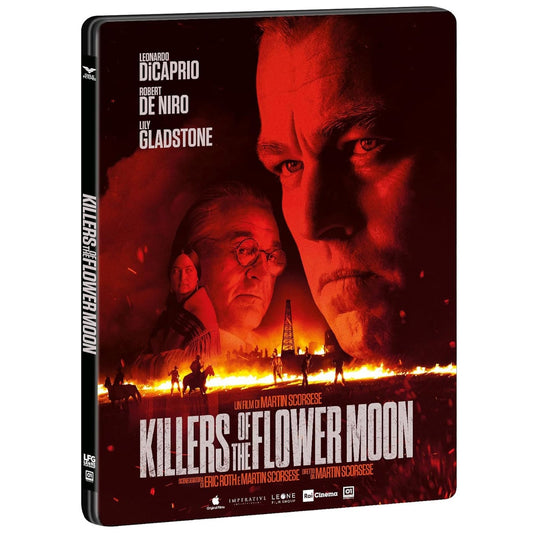Убийцы цветочной луны (2023) (англ. язык) (4K UHD + Blu-ray) Steelbook