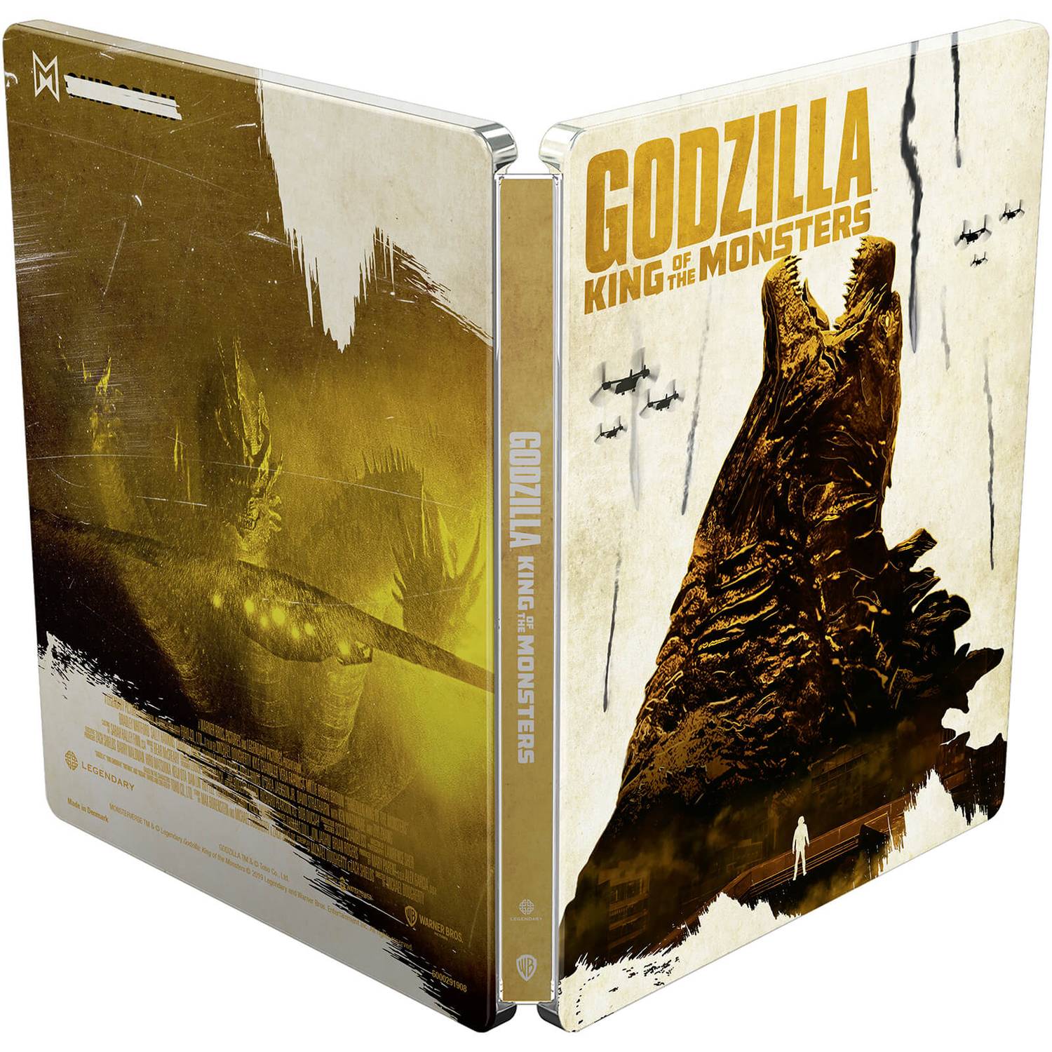 MonsterVerse: 4-Film Collection (4K UHD + Blu-ray) Steelbook Collection