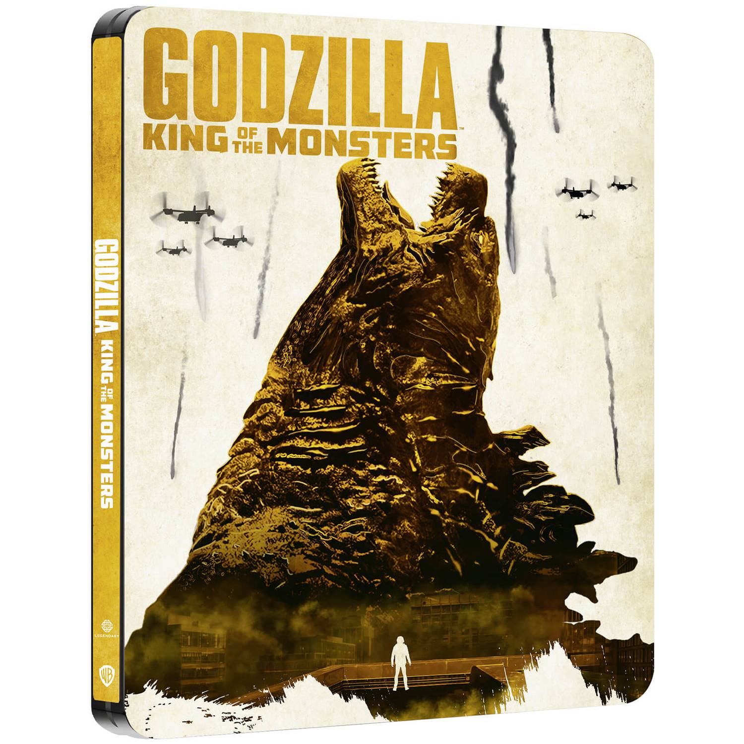 MonsterVerse: 4-Film Collection (4K UHD + Blu-ray) Steelbook Collection