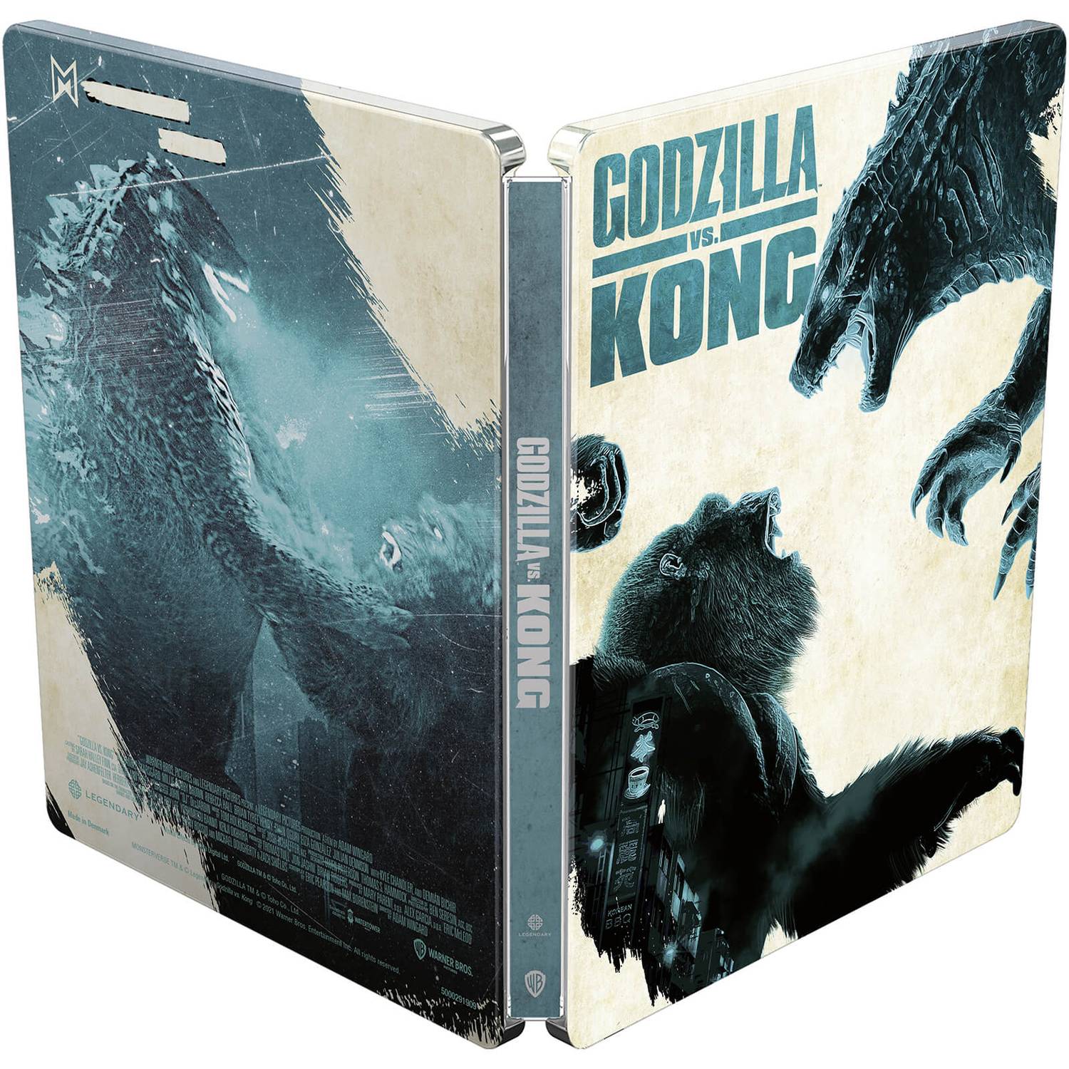 MonsterVerse: 4-Film Collection (4K UHD + Blu-ray) Steelbook Collection