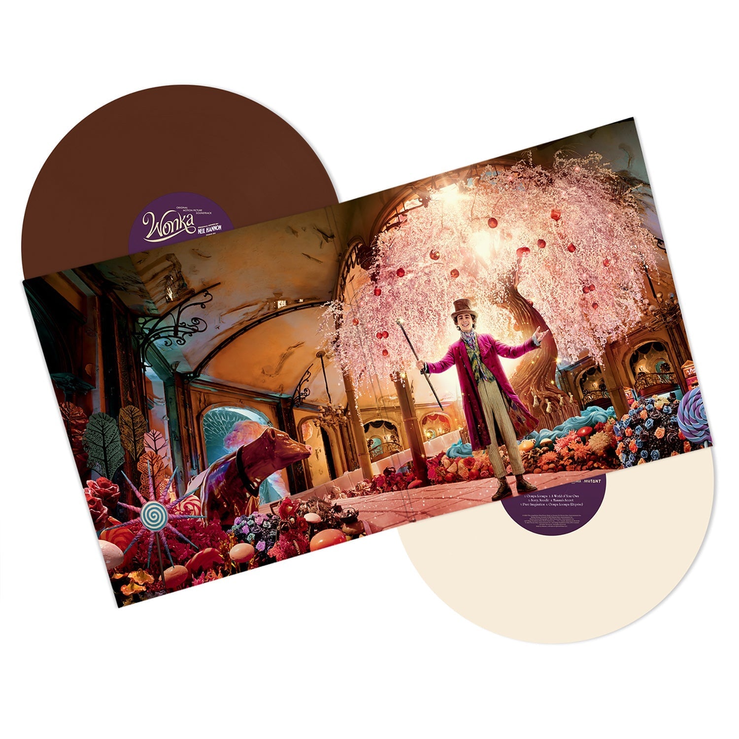 Wonka (Original Motion Picture Soundtrack) (Chocolate & Cream Vinyl 2 LP)