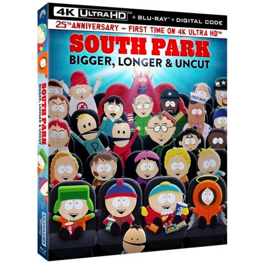 Южный Парк: Большой, длинный, необрезанный (1999) (англ. язык) (4K UHD + Blu-ray) [25th Anniversary]