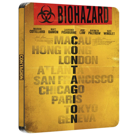 Заражение (2011) (4K UHD + Blu-ray) Steelbook
