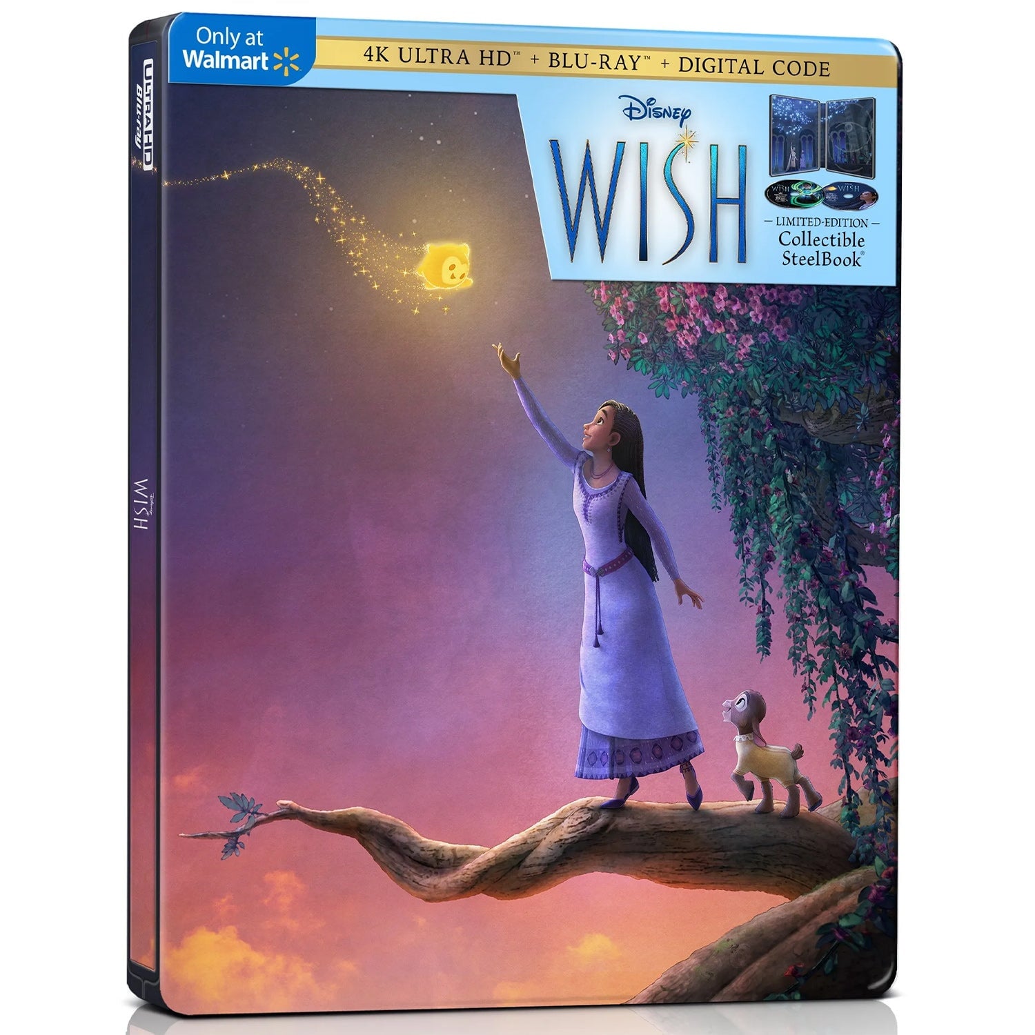 Wish (2023) (4K UHD + Blu-ray) Steelbook