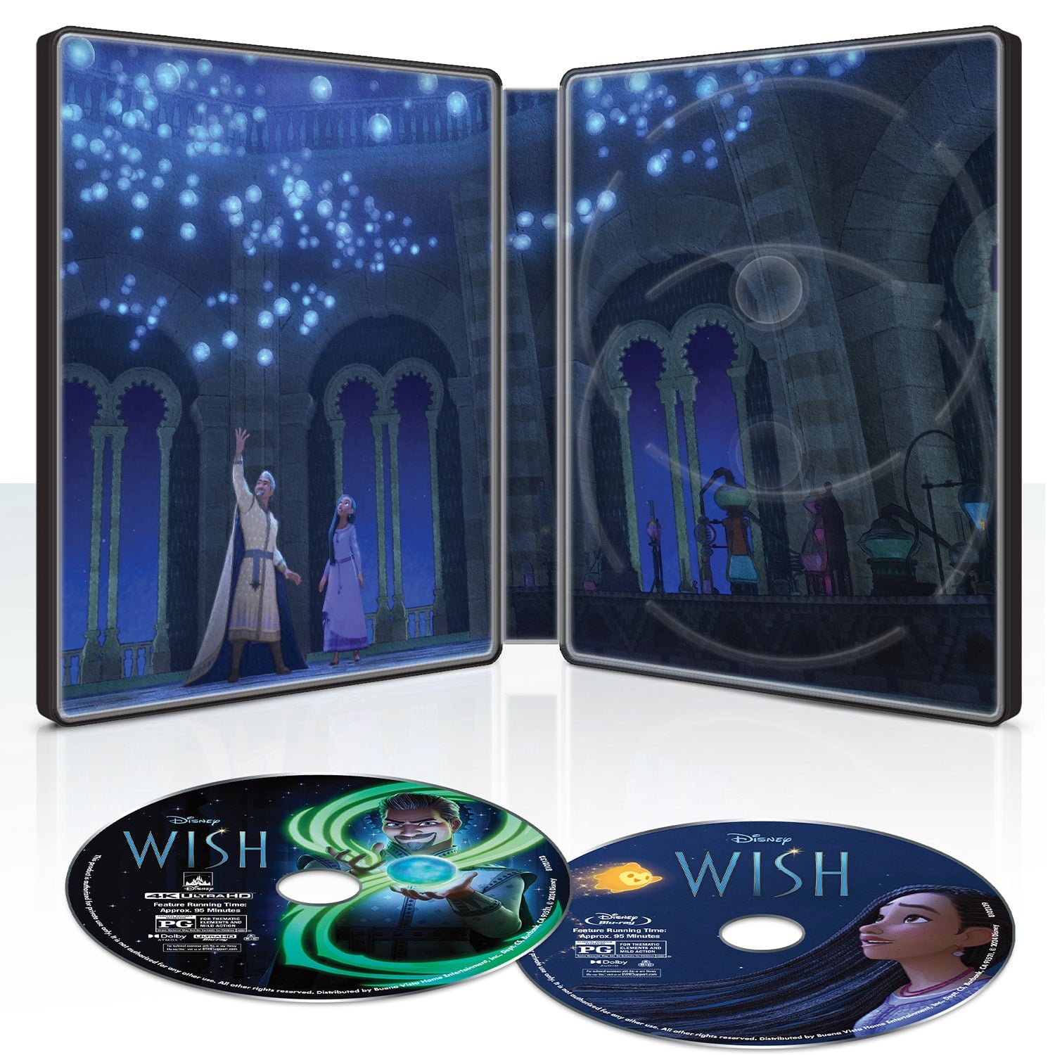 Wish (2023) (4K UHD + Blu-ray) Steelbook