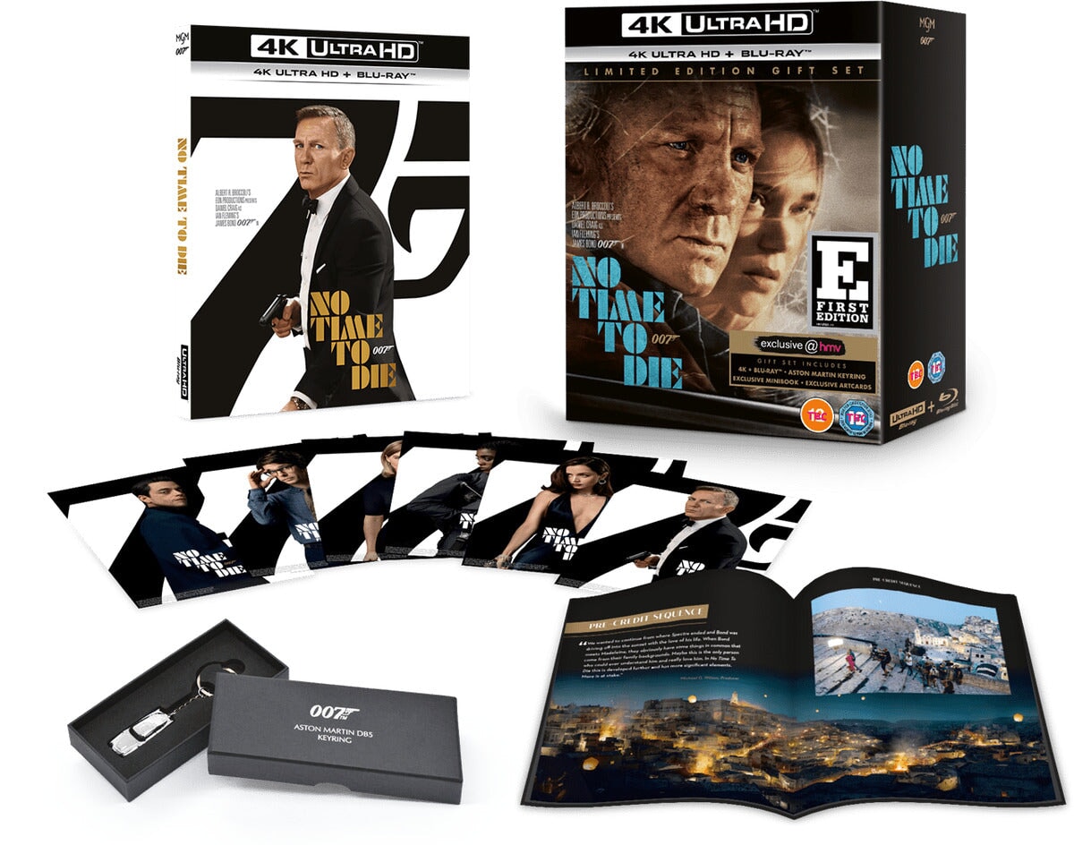007: No Time to Die (4K UHD + Blu-ray) Collector's Edition