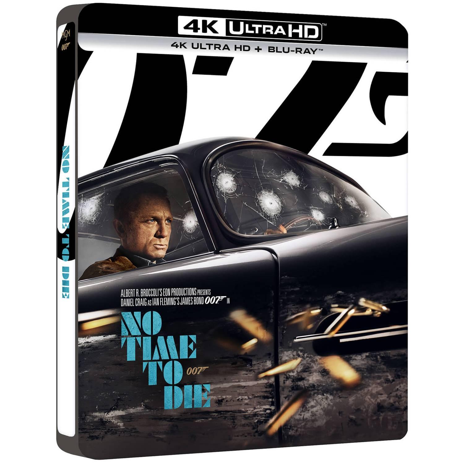 007: Не время умирать (англ. язык) (4K UHD + Blu-ray) Steelbook