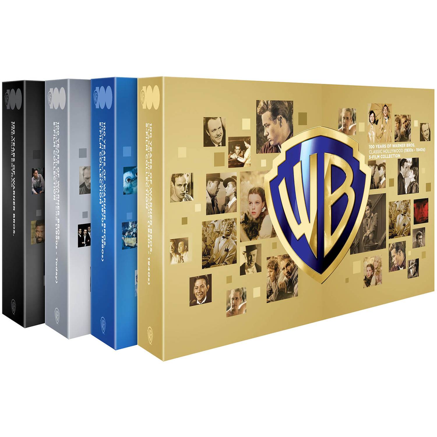 100 Years of Warner Bros. - Коллекция 30-ти легендарных фильмов (1939-2022) (4K UHD + Blu-ray)