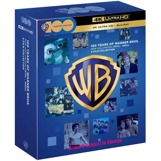 100 Years of Warner Bros. - New Hollywood 5-Film Collection (1970s - 1980s) (4K UHD + Blu-ray)