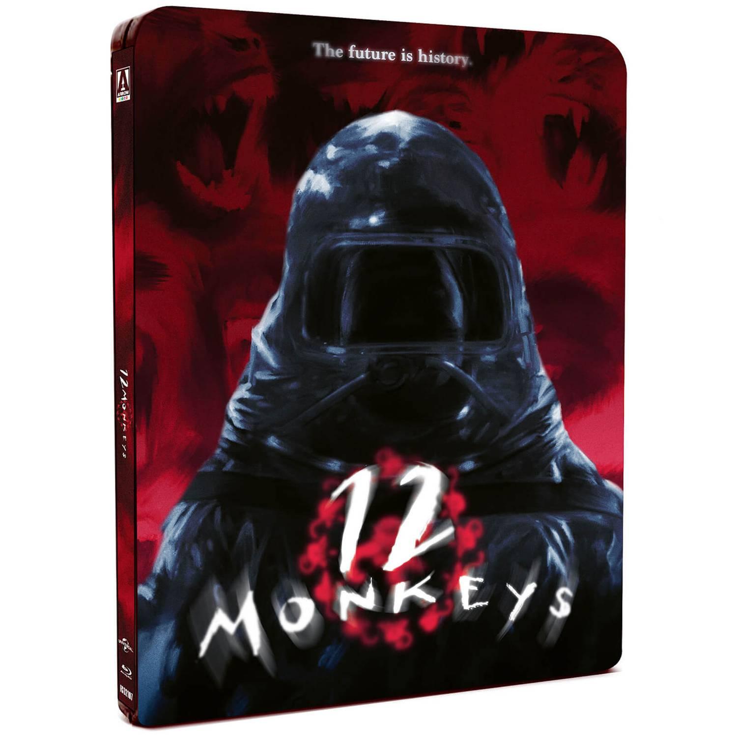 12 обезьян (1995) (англ. яз.) (Blu-ray) Steelbook