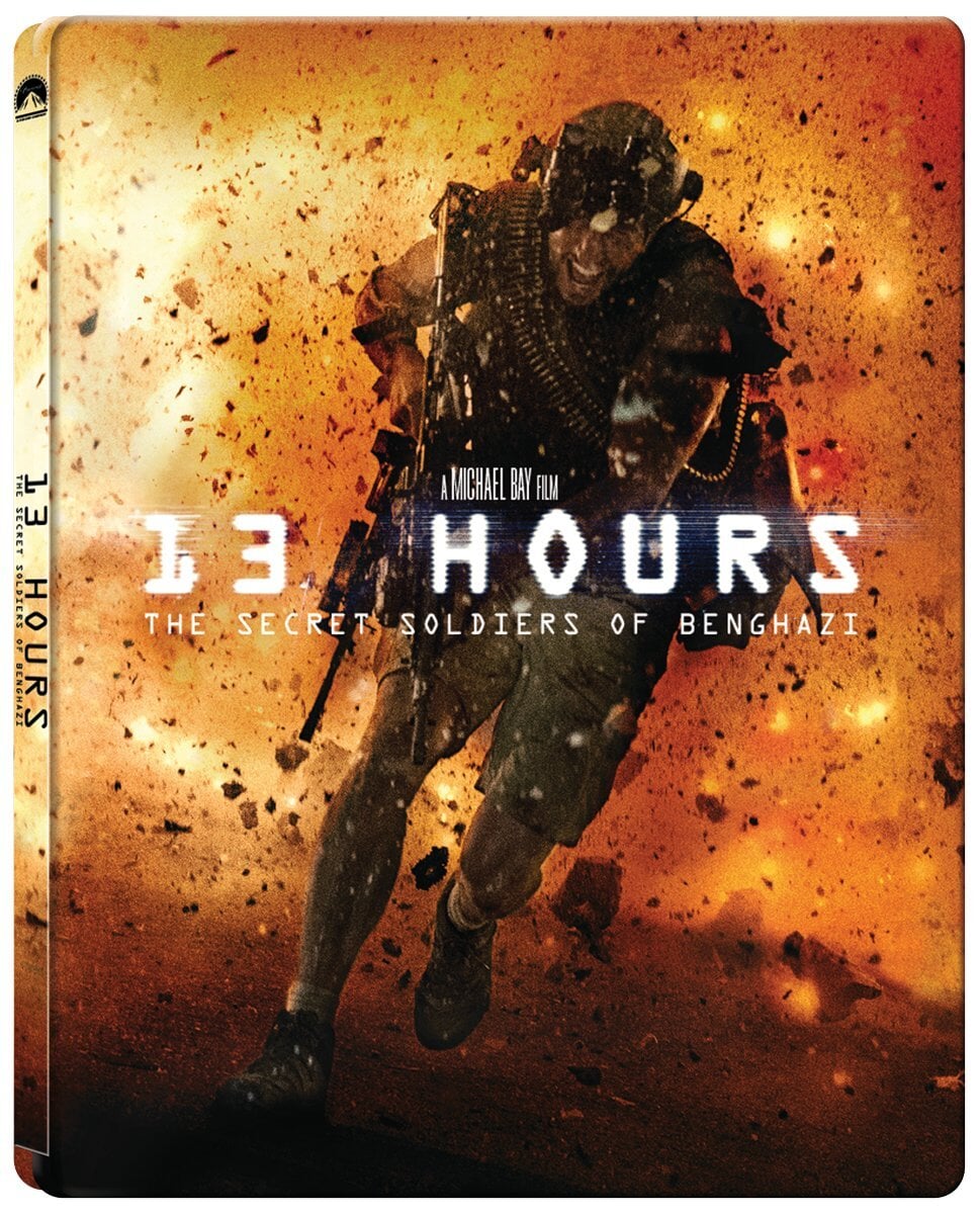 13 часов: Тайные солдаты Бенгази (2 Blu-ray) Steelbook Limited Collector's Edition BLACK BARONS #7