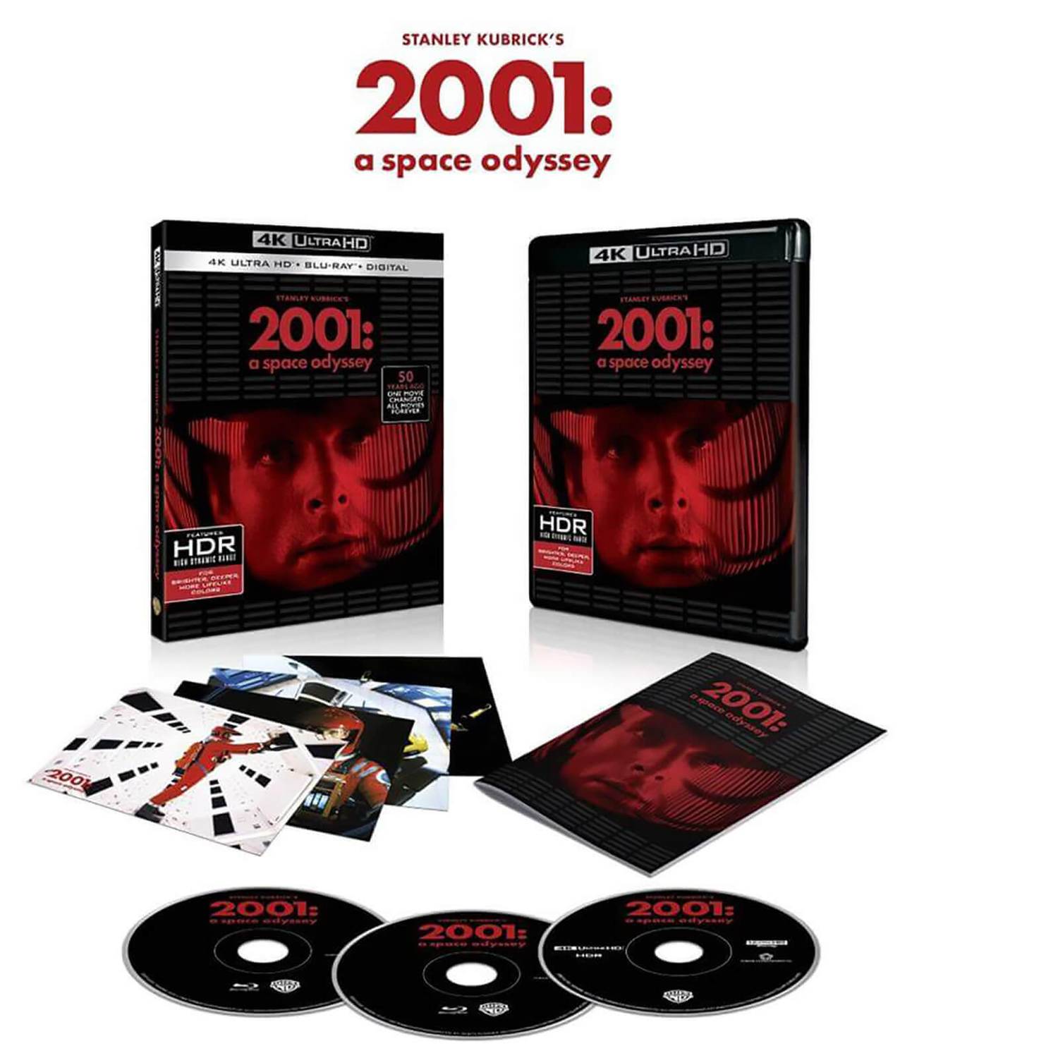 2001 год: Космическая одиссея (русские субтитры) (4K UHD + 2 Blu-ray) Special Edition