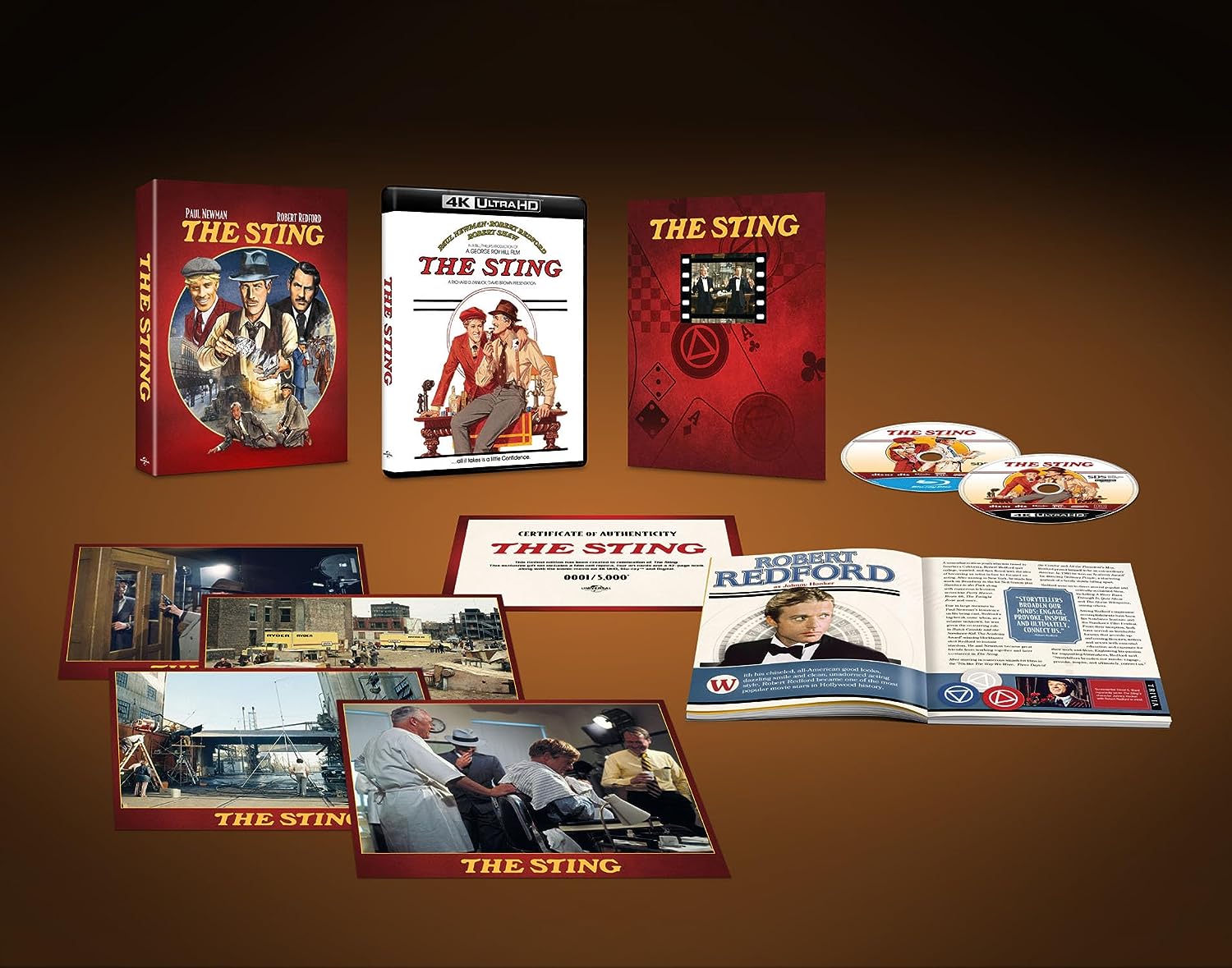 The Sting (1973) (4K UHD + Blu-ray) Universal Essentials Collection