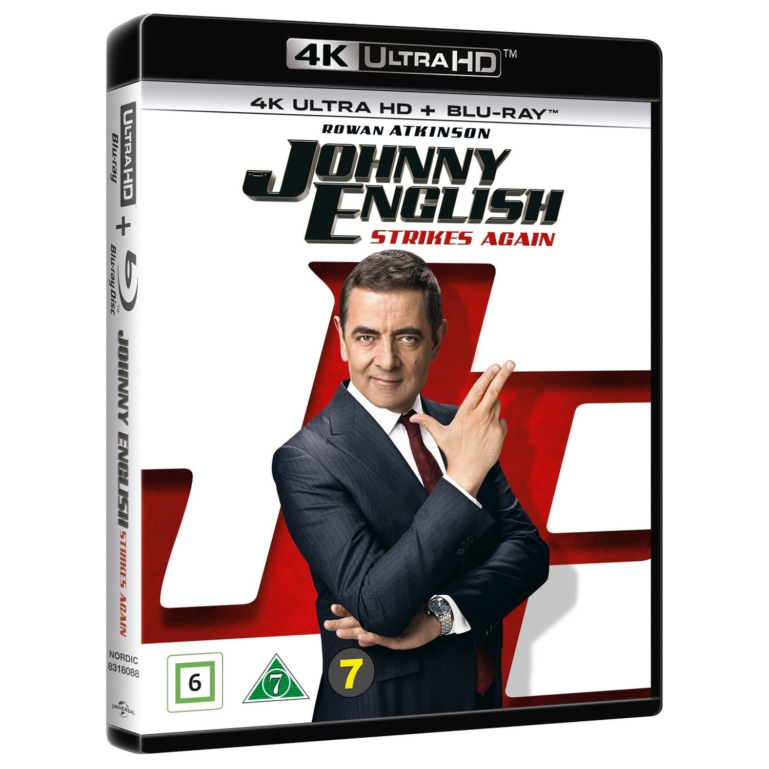 Агент Джонни Инглиш 3.0 (4K UHD + Blu-ray)