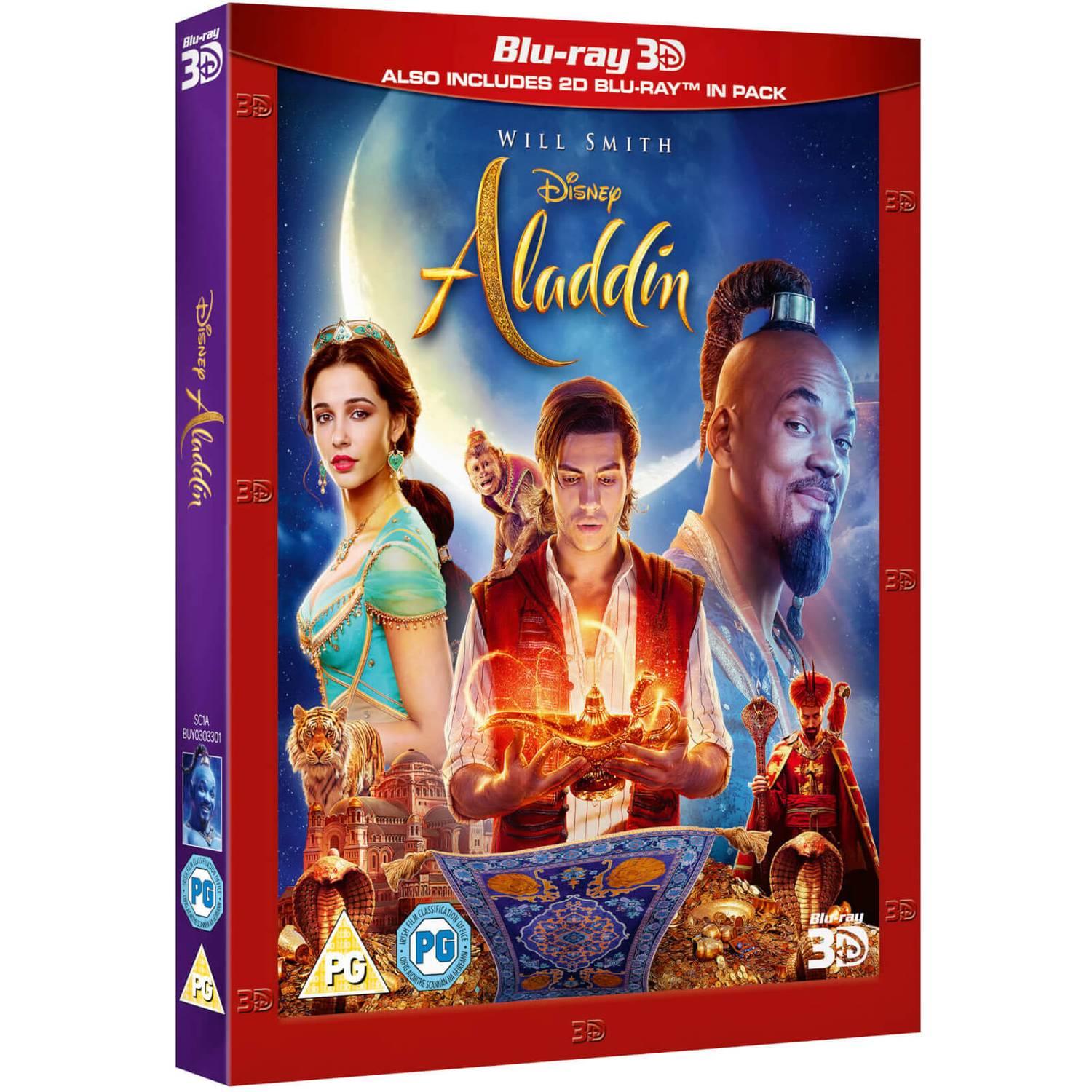 Аладдин (2019) (англ. язык) 3D + 2D (2 Blu-ray)