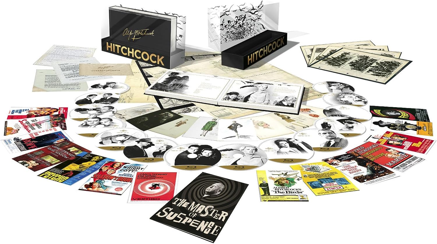 Альфред Хичкок: Коллекция шедевров (14 Blu-ray) Limited Edition