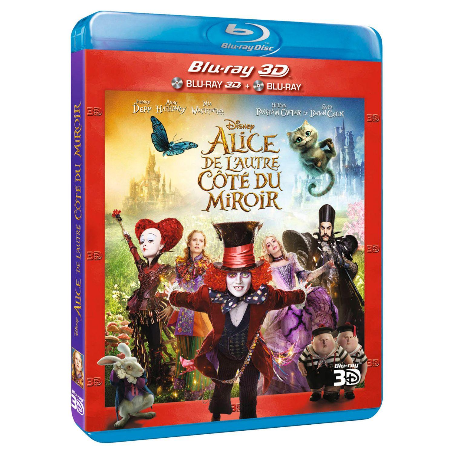Алиса в Зазеркалье 3D + 2D (2 Blu-ray)