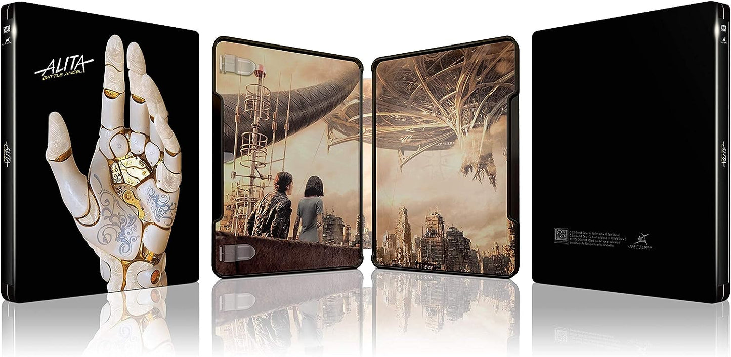 Алита: Боевой ангел (4K UHD + 3D + Blu-ray) Steelbook