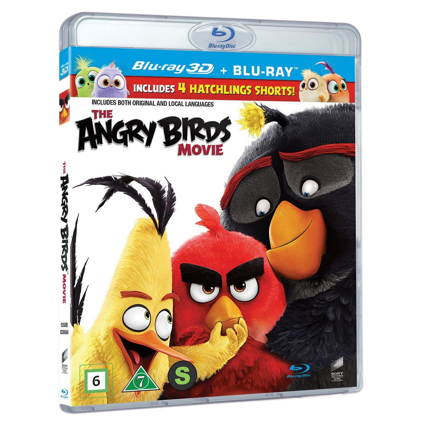 Angry Birds в кино 3D + 2D (2 Blu-ray)