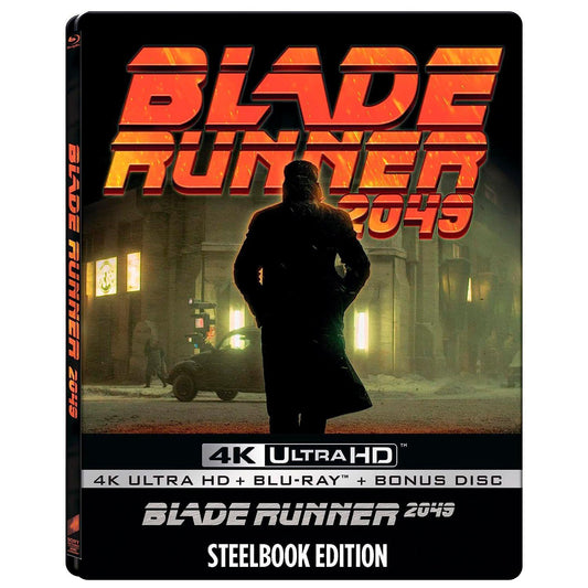 Бегущий по лезвию 2049 (4K UHD + Blu-ray + Бонус-диск) Steelbook