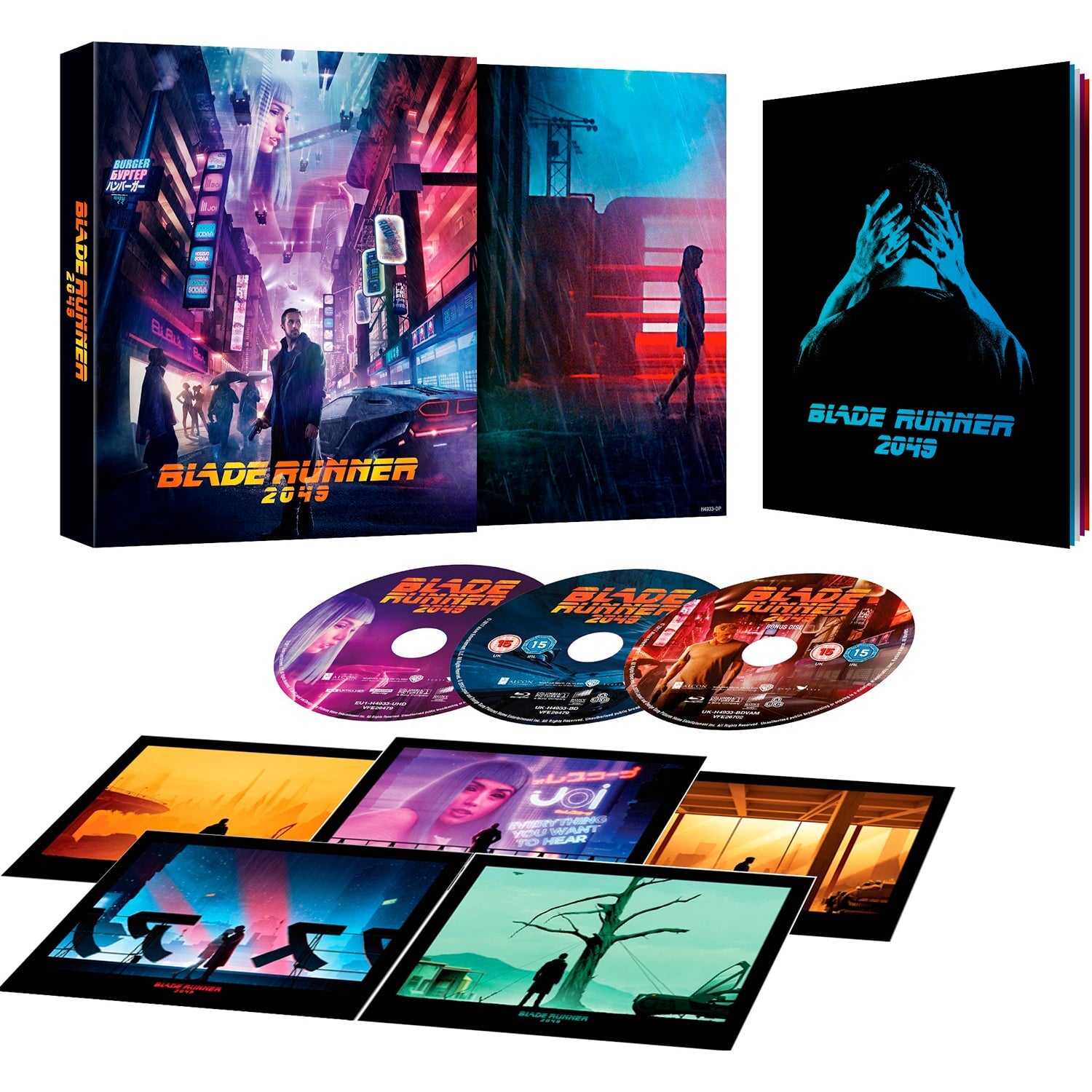 Бегущий по лезвию 2049 (4K UHD + Blu-ray + Бонусный Blu-ray) Коллекционное издание