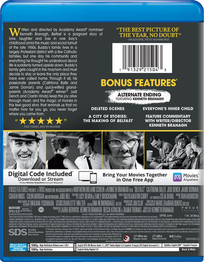 Белфаст (2021) (англ. язык) (Blu-ray)