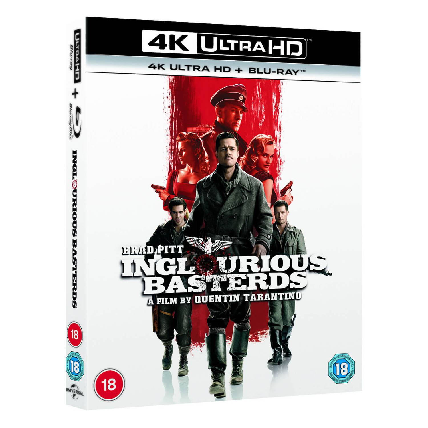 Бесславные ублюдки (англ. язык) (4K UHD + Blu-ray)