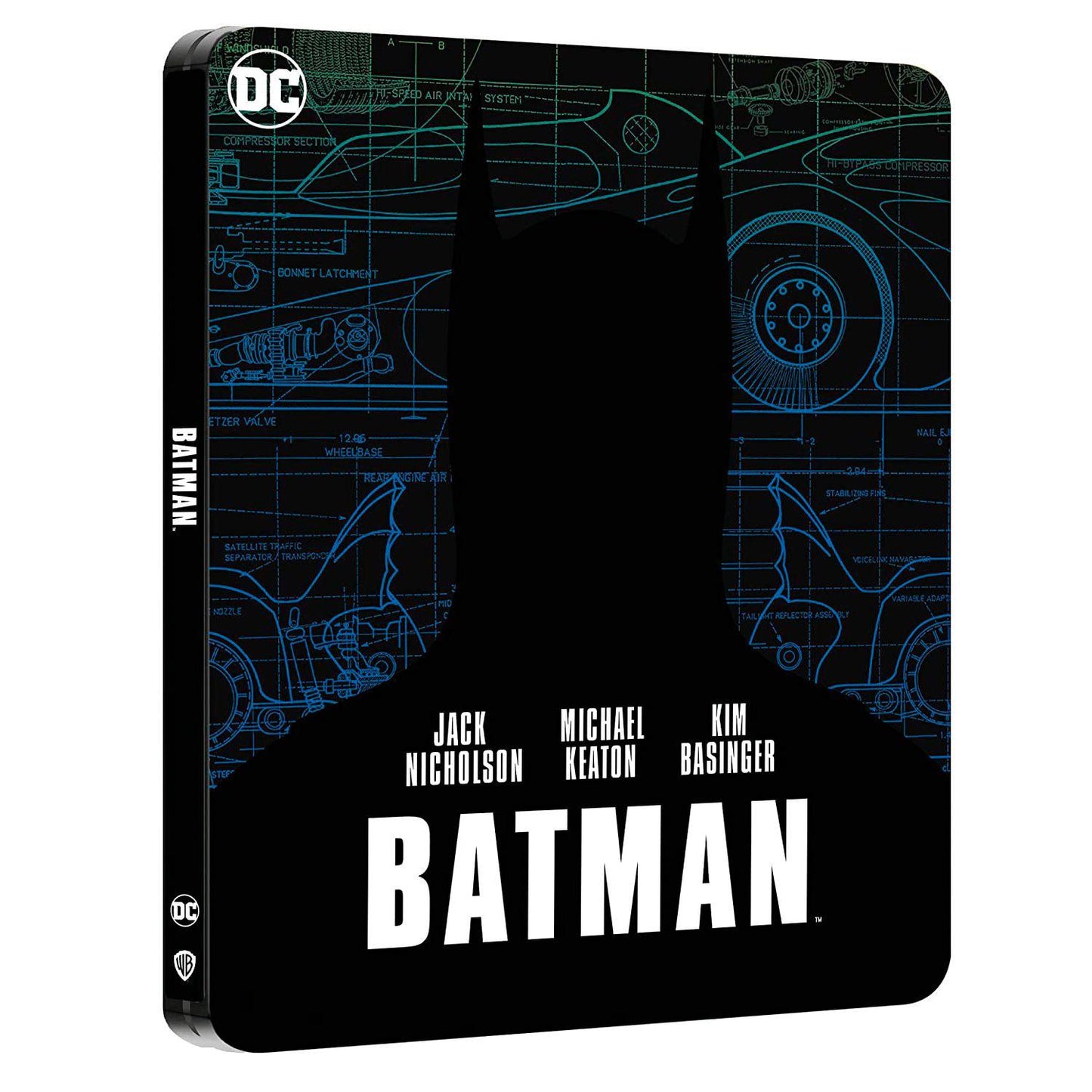 Бэтмен (1989) (4K UHD + Blu-ray) Steelbook